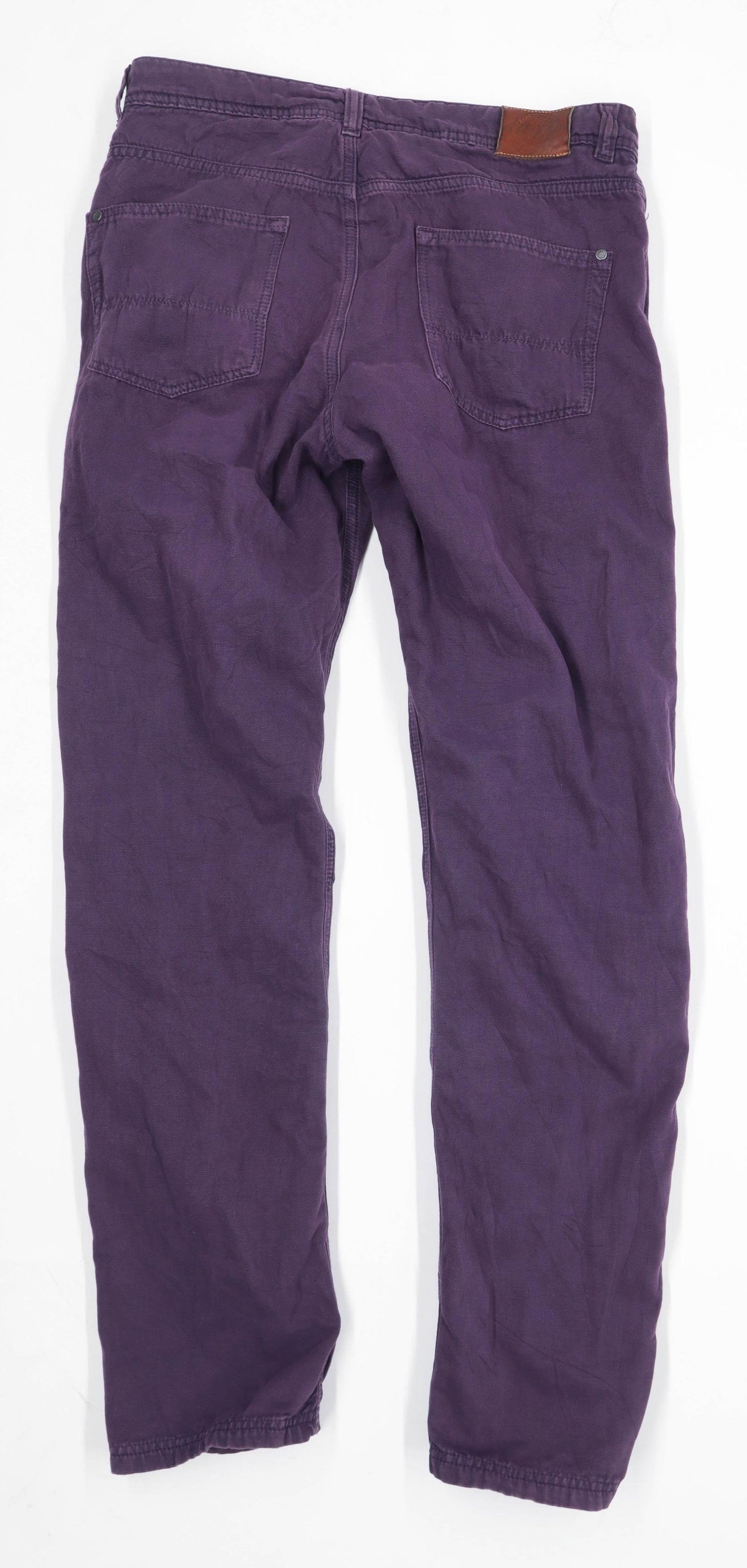 Crew Clothing Mens Purple Denim Jeans Size W31/L31