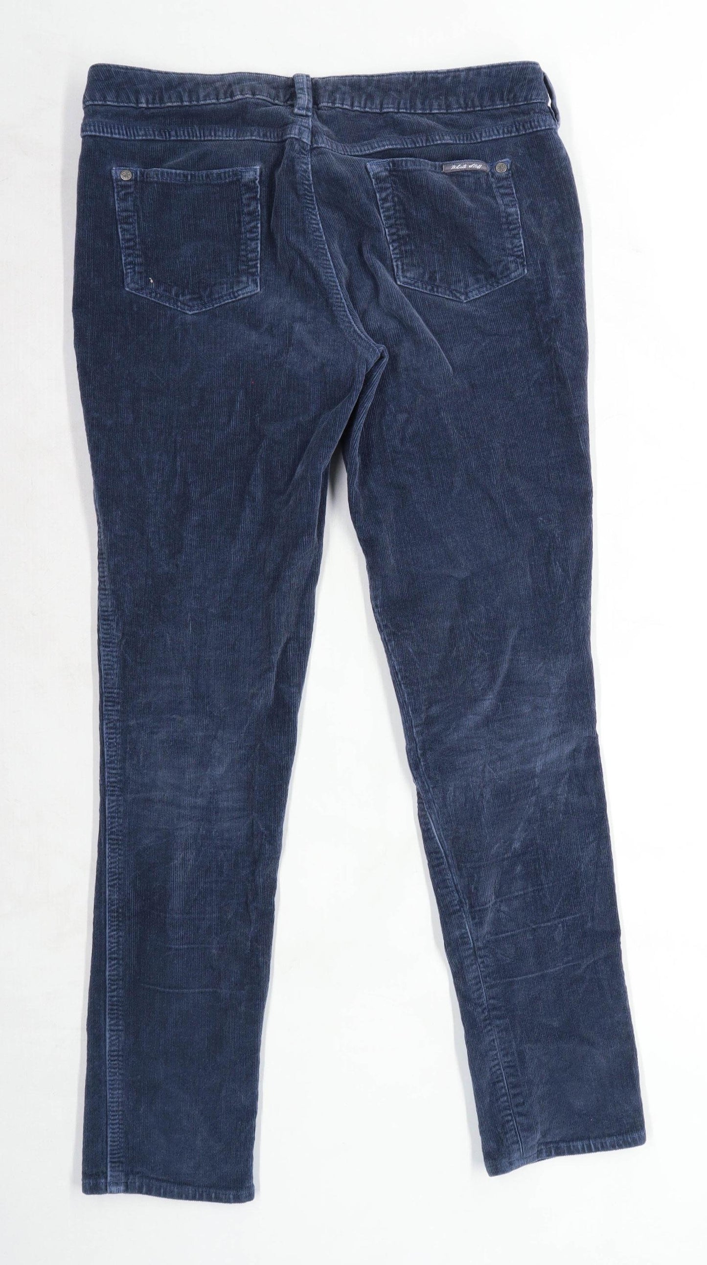 Womens White Stuff Blue Corduroy Trousers Size 10/L29