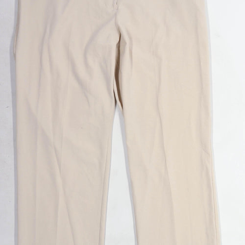Womens Classics Cream Trousers Size 18/L30