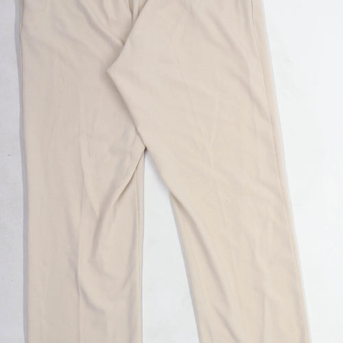Womens Classics Cream Trousers Size 18/L30