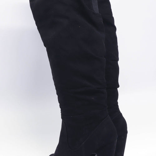 Dorothy Perkins Womens UK Size 7 Black Boots