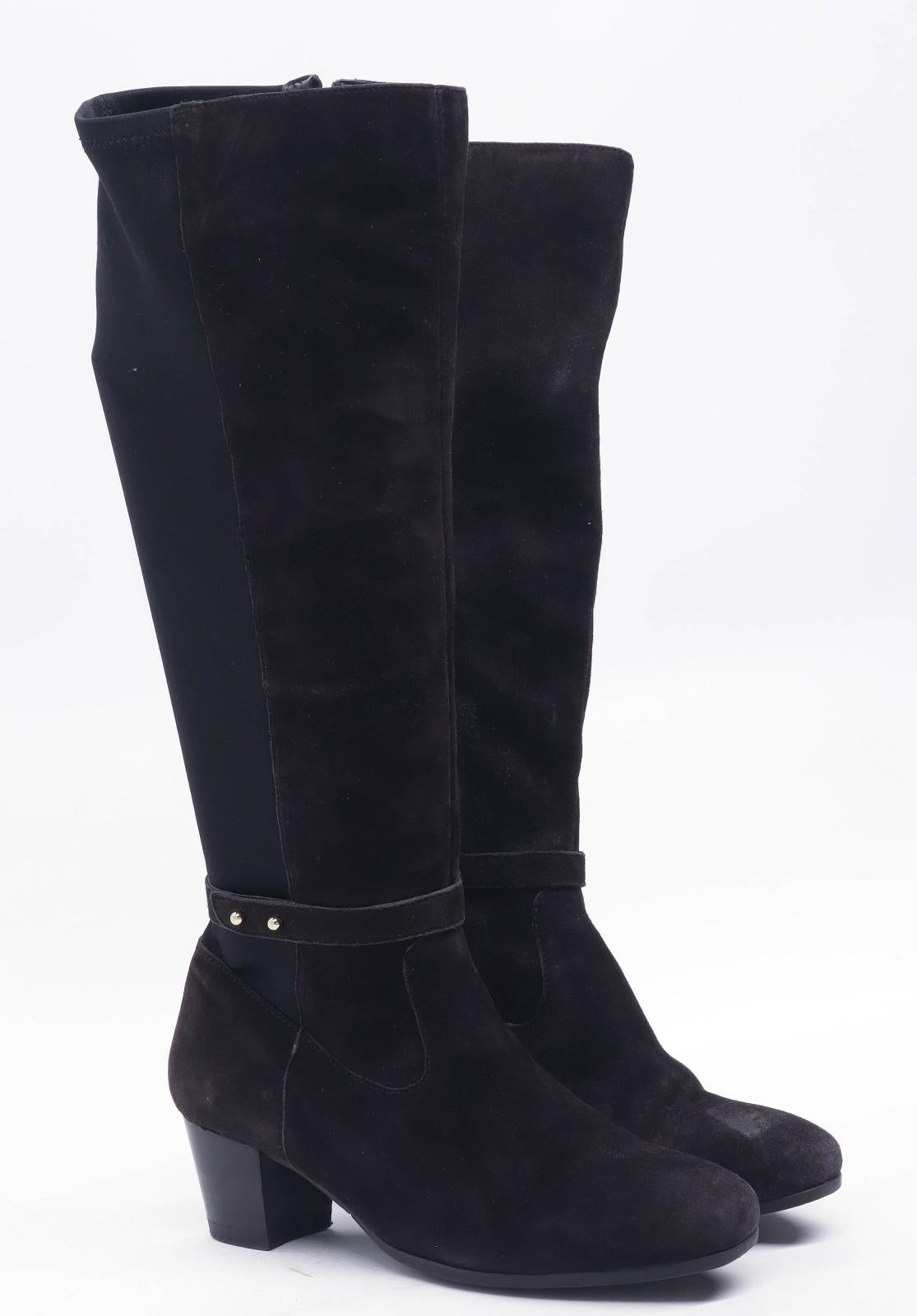Carvela Womens EU Size 38 Black Suede Boots