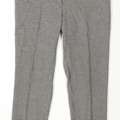 Womens H&M Black Trousers Size 16/L28