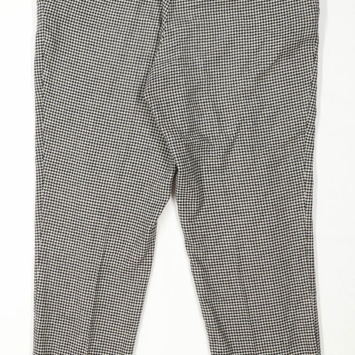 Womens H&M Black Trousers Size 16/L28