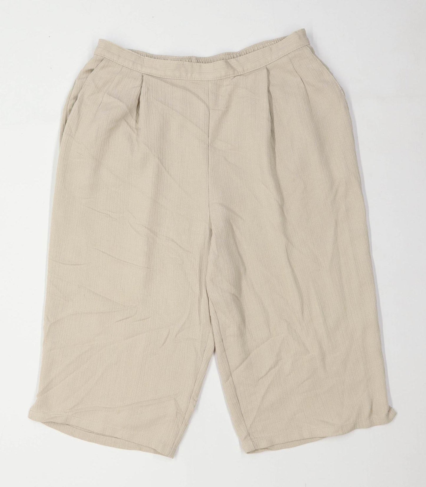 Womens Marks & Spencer Beige Shorts Size 16/L14