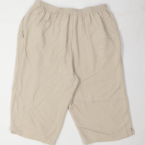 Womens Marks & Spencer Beige Shorts Size 16/L14