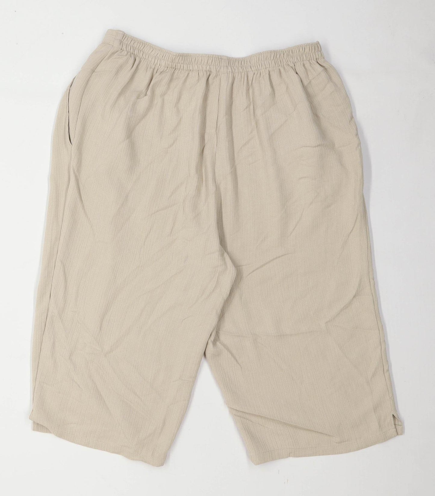 Womens Marks & Spencer Beige Shorts Size 16/L14