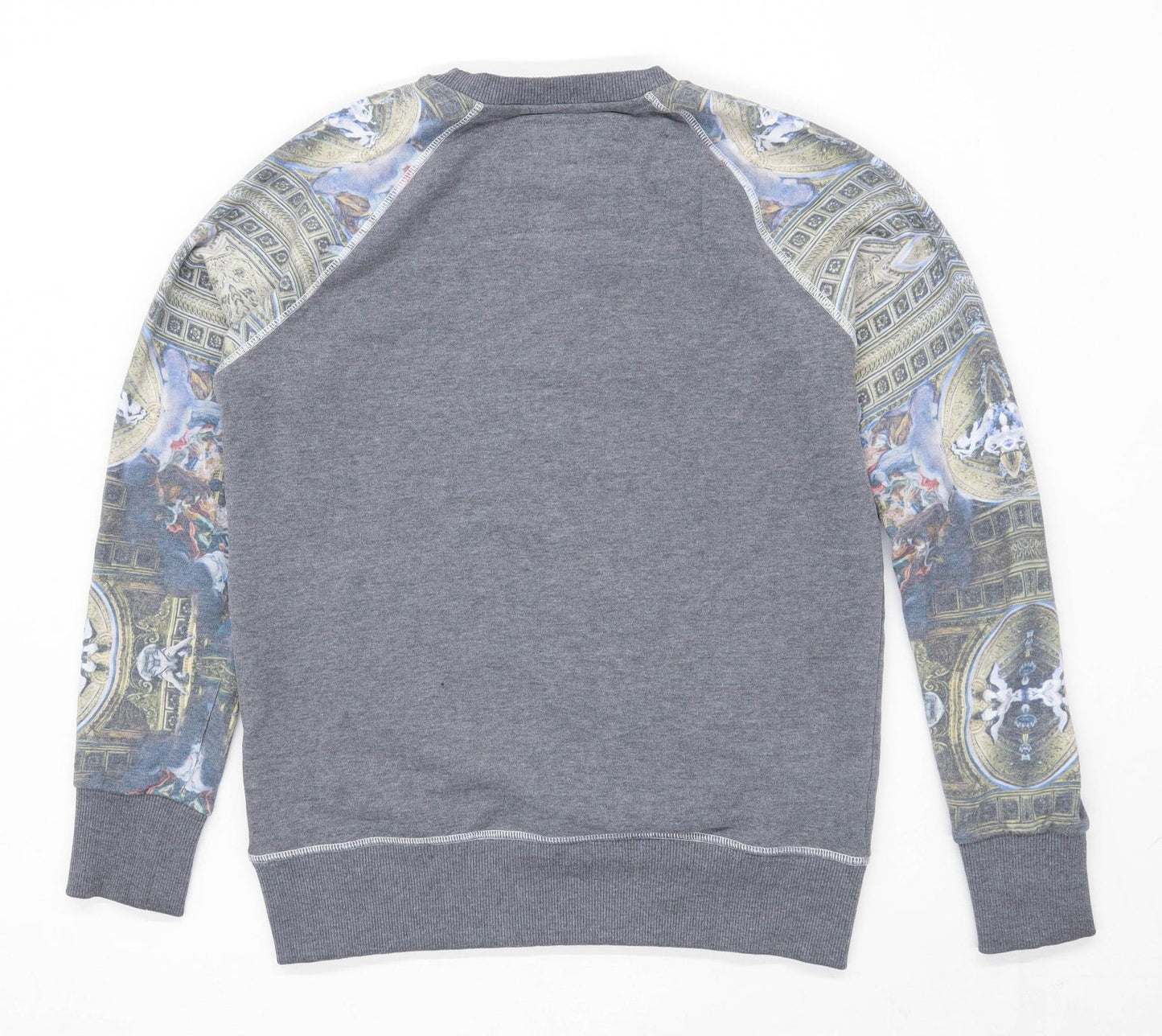 Cuckoo Mens Size S Cotton Blend Graphic Grey The Cuckoos Nest Sweatshirt