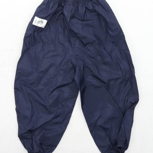 Muddy Puddles Boys Blue Waterproof Trousers Age 3-4 Years