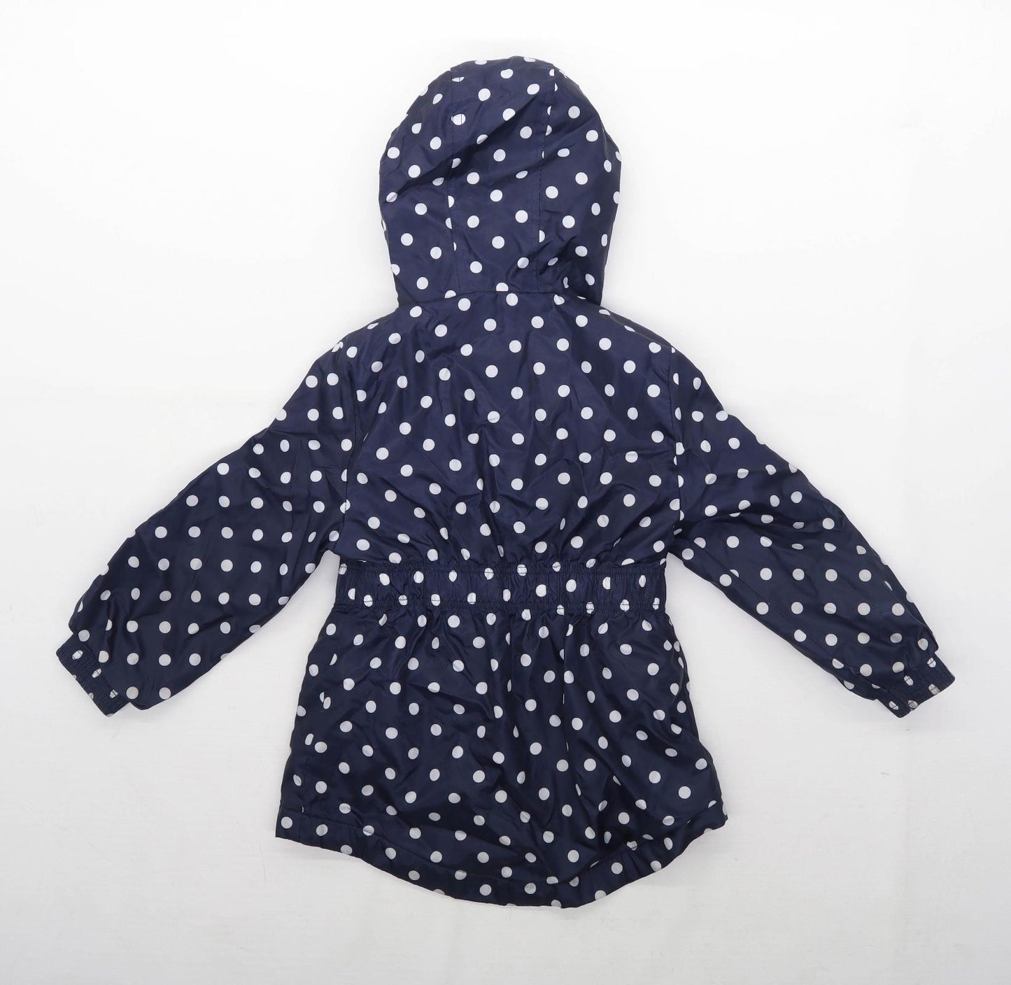 George Girls Spotted Blue Jacket Age 4-5 Years