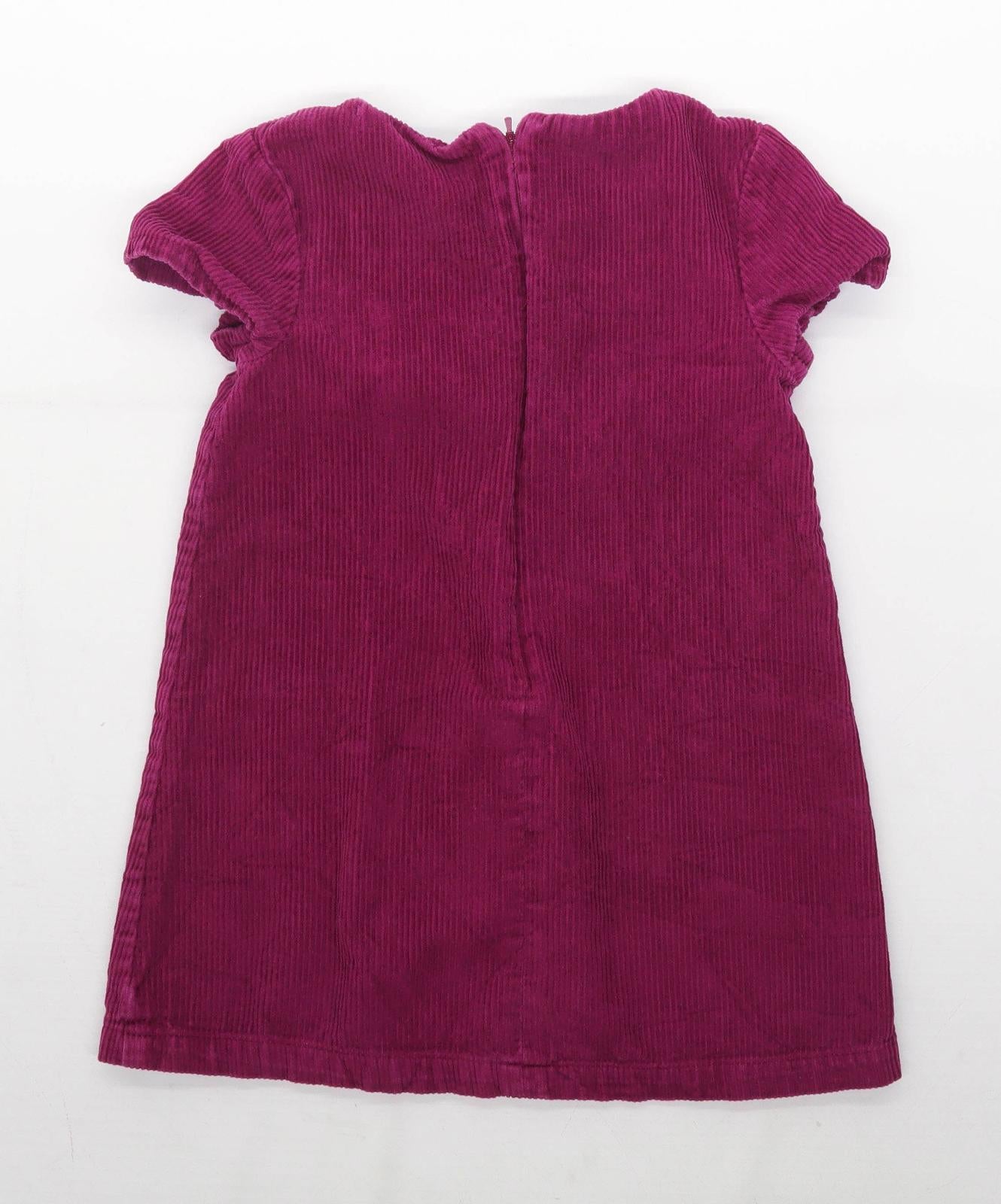 John Lewis Girls Purple Dress Age 5 Years