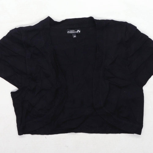 Papaya Womens Size 16 Black Shrug (Regular)