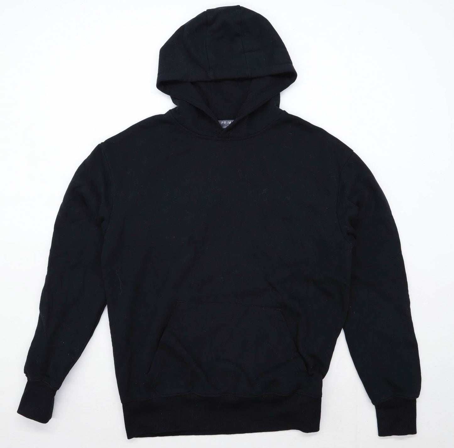 Primark Mens Size L Cotton Blend Black Hoodie