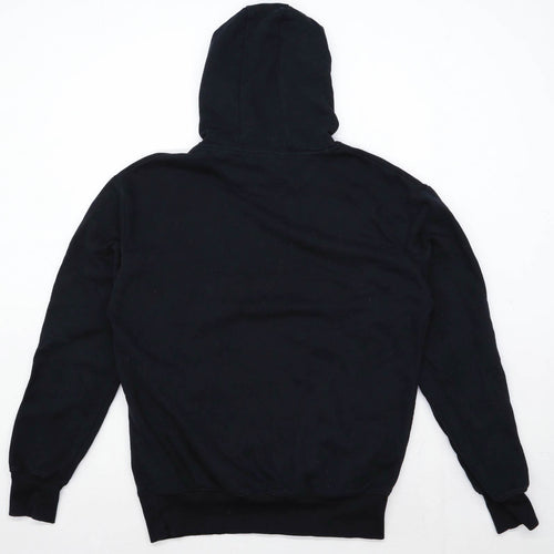 Primark Mens Size L Cotton Blend Black Hoodie