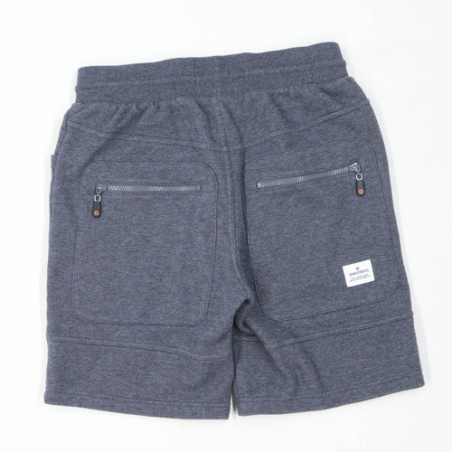 Matalan Mens Graphic Grey Core Shorts Size W30/L8