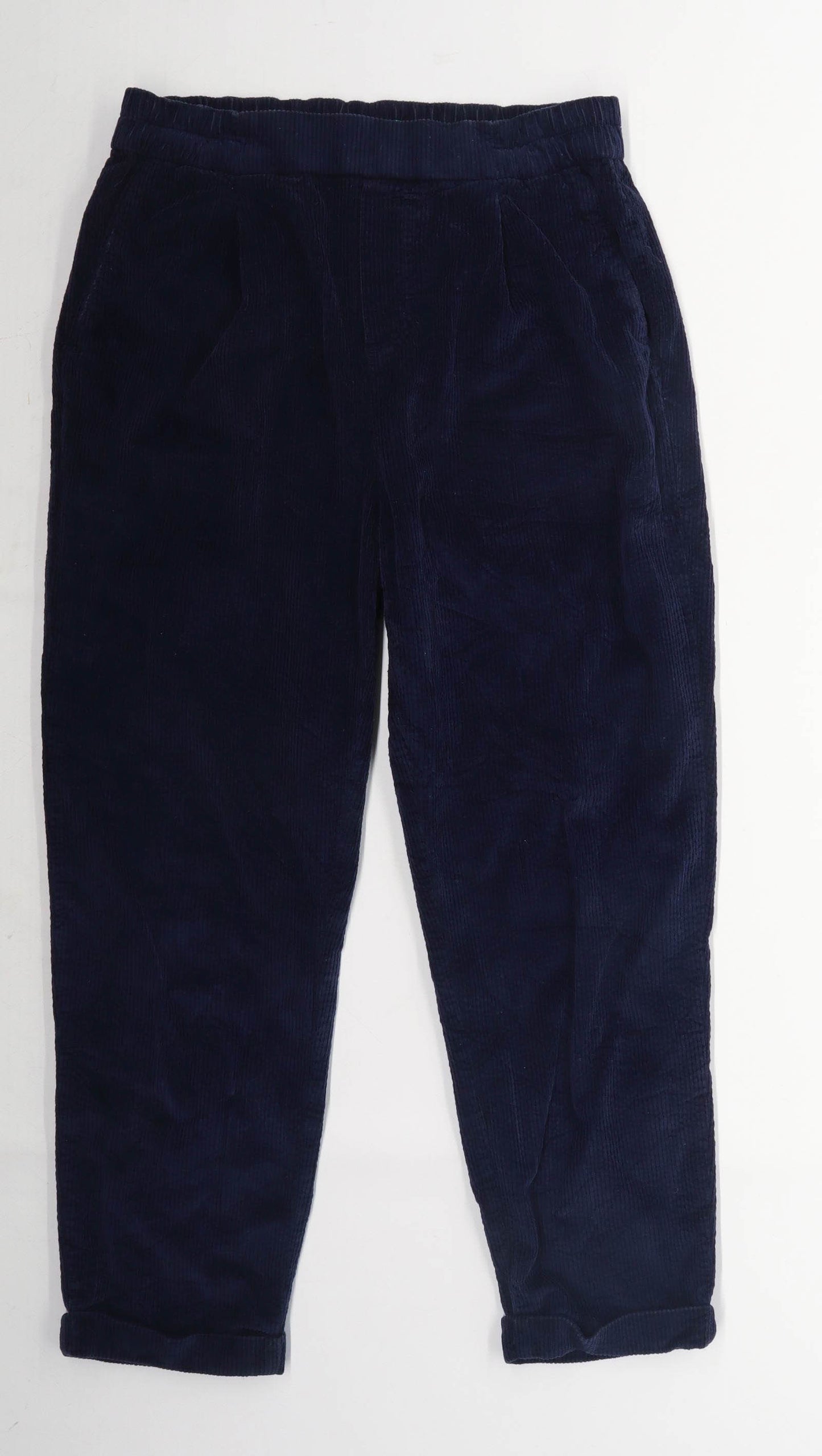 Womens United Colors Of Benetton Blue Corduroy Trousers Size XS/L22
