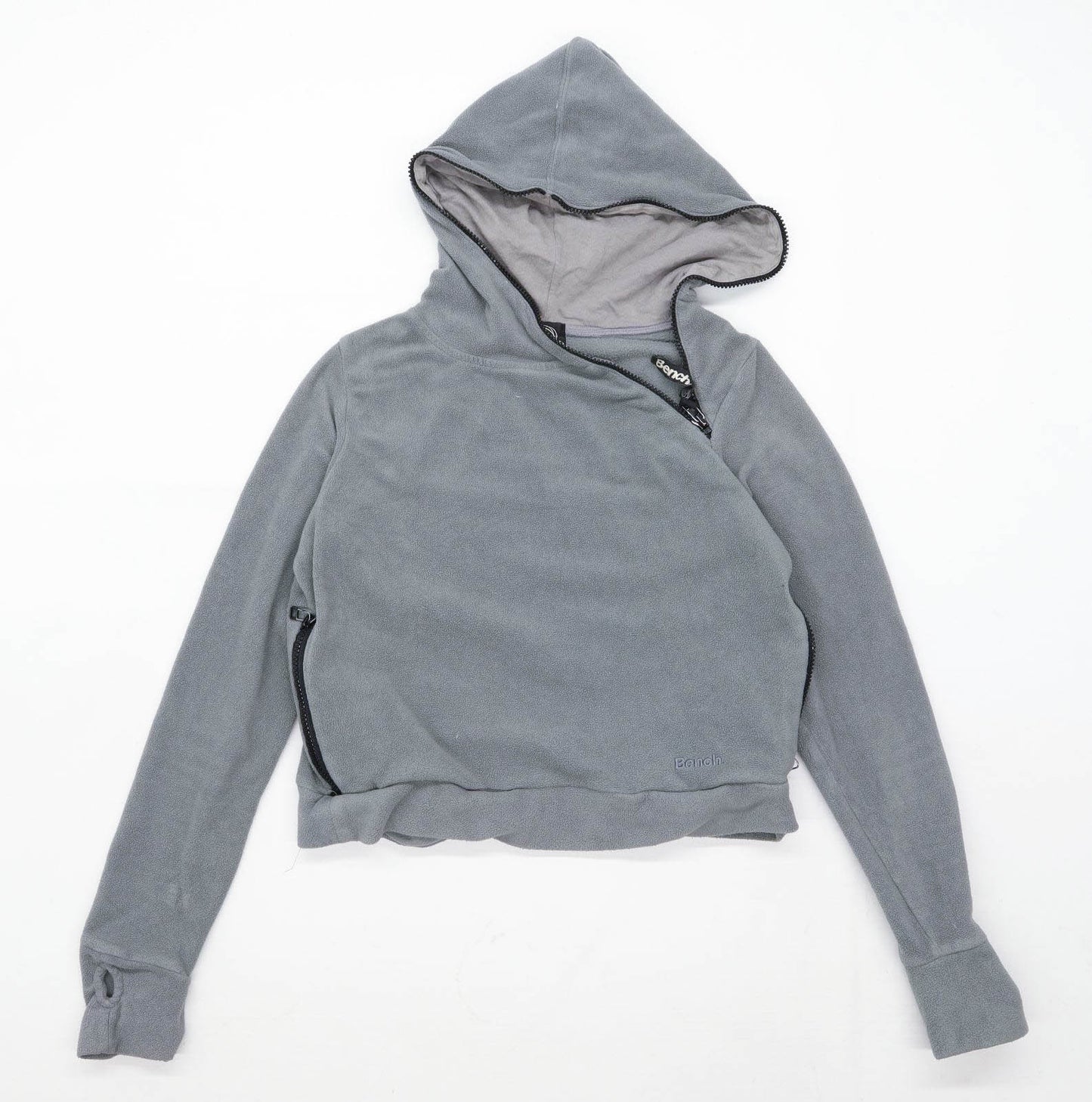 Bench Womens Size S Fleece Grey Jacket