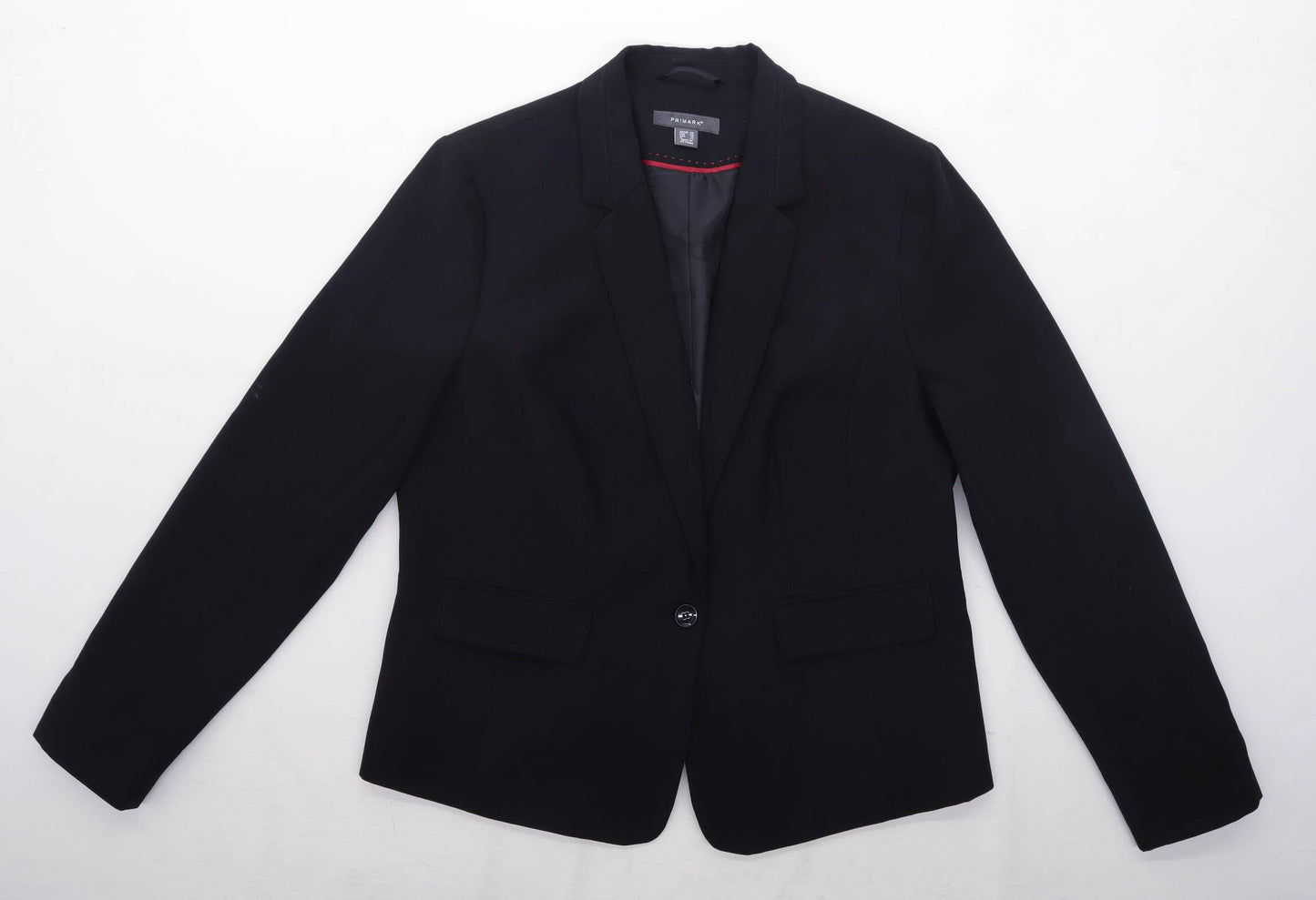 Primark Womens Size 20 Black Suit Jacket (Regular)
