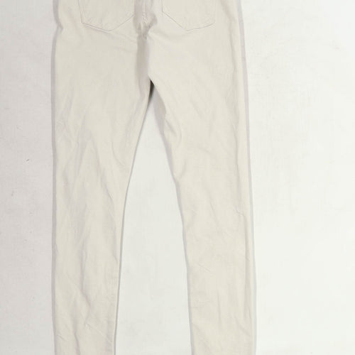 Womens River Island Beige Denim Jeans Size 10/L29