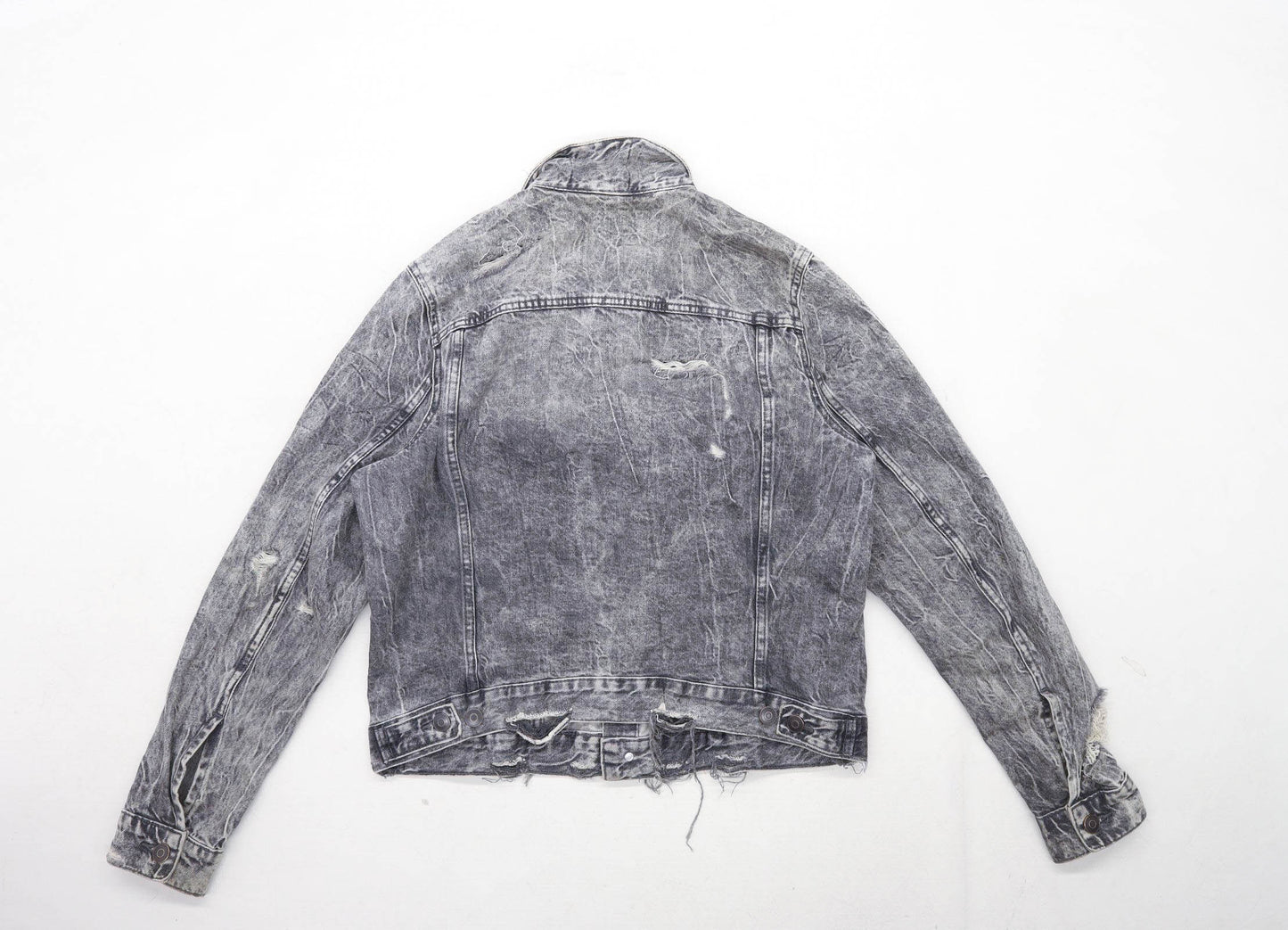 Divided Womens Size 16 Denim Grey Jacket