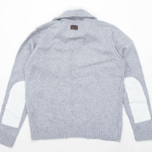 Peter Werth Mens Size M Grey Jumper