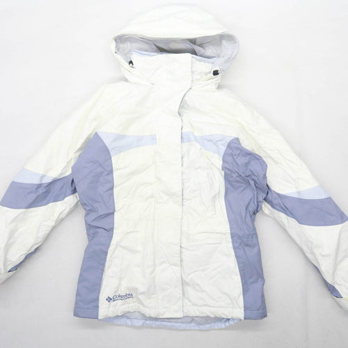 Columbia Womens Size S White Windcheater