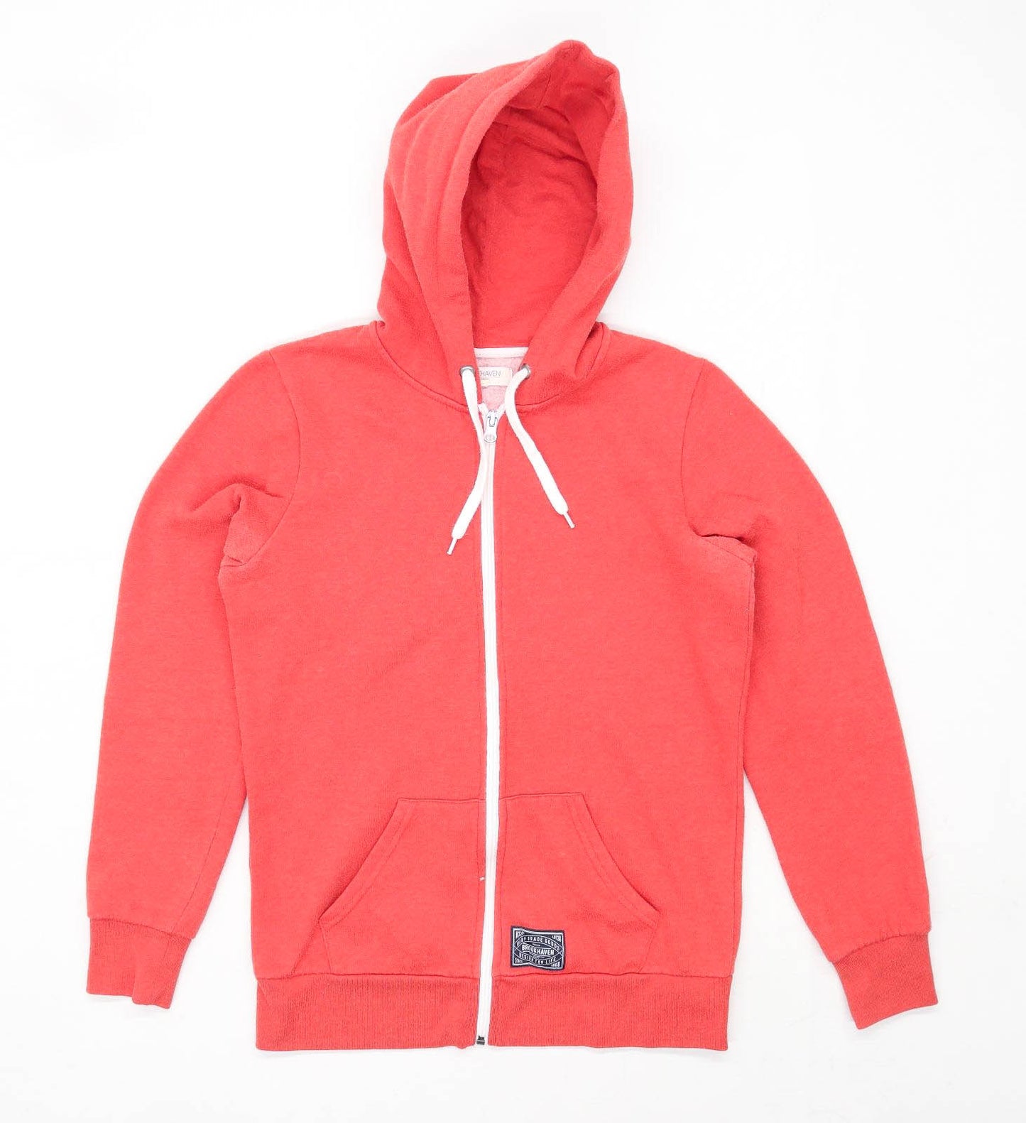 Brookhaven Boys Red Zip Up Hoodie Age 8 Years