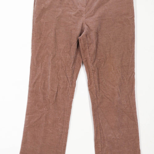 Womens CC Brown Corduroy Trousers Size 12/L29
