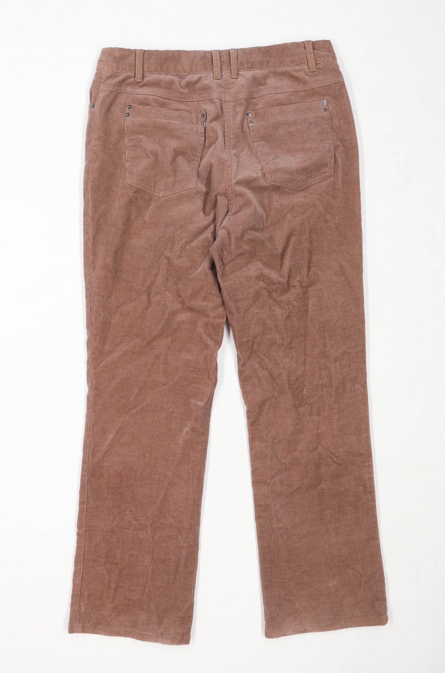 Womens CC Brown Corduroy Trousers Size 12/L29