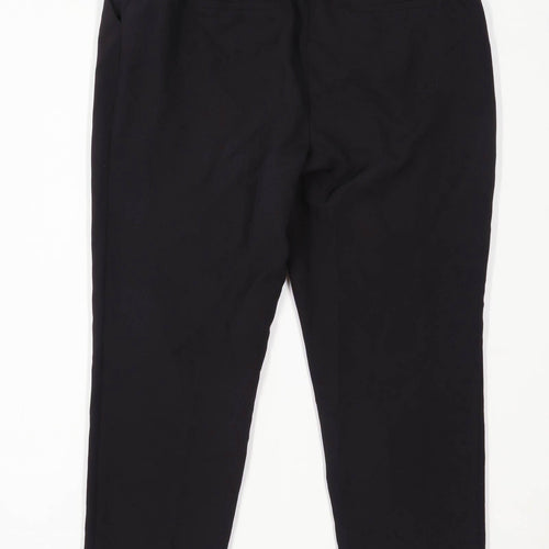 Womens Dorothy Perkins Black Trousers Size 14/L27