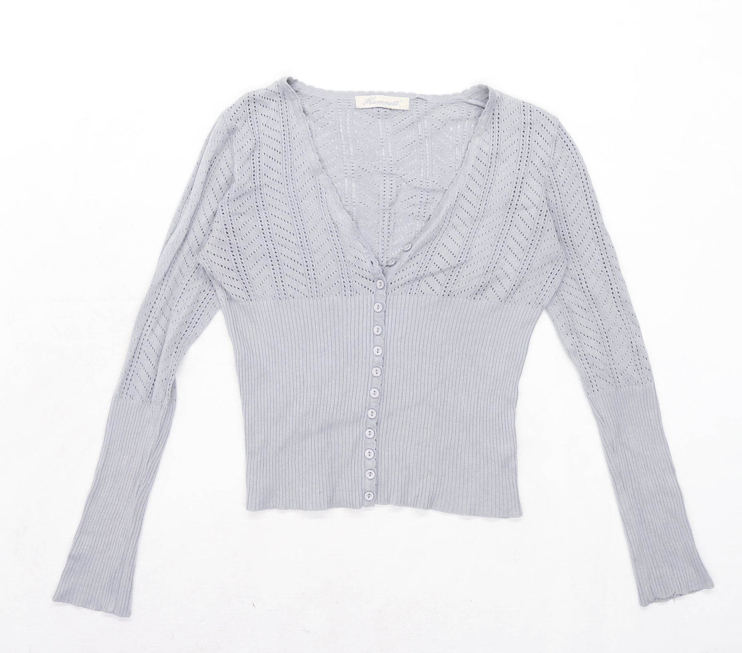 Mint Velvet Womens Size 18 Grey Cardigan (Regular)