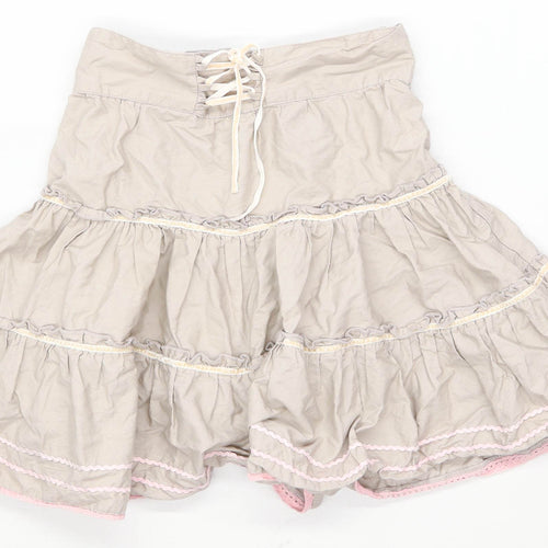 Pumpkin Patch Girls Beige Skirt Age 6 Years