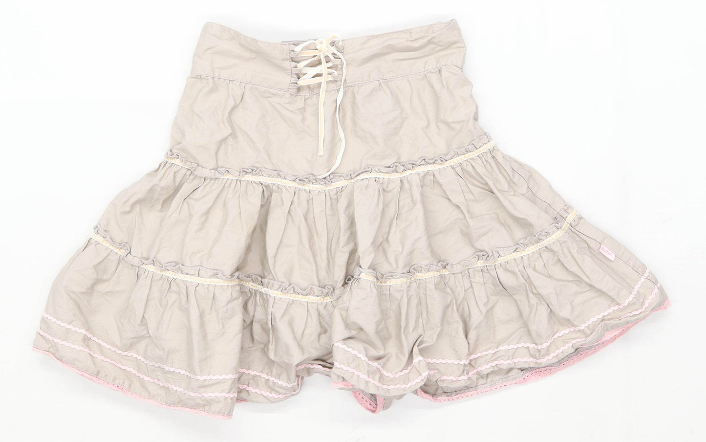 Pumpkin Patch Girls Beige Skirt Age 6 Years
