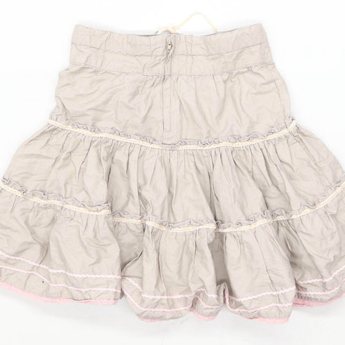 Pumpkin Patch Girls Beige Skirt Age 6 Years