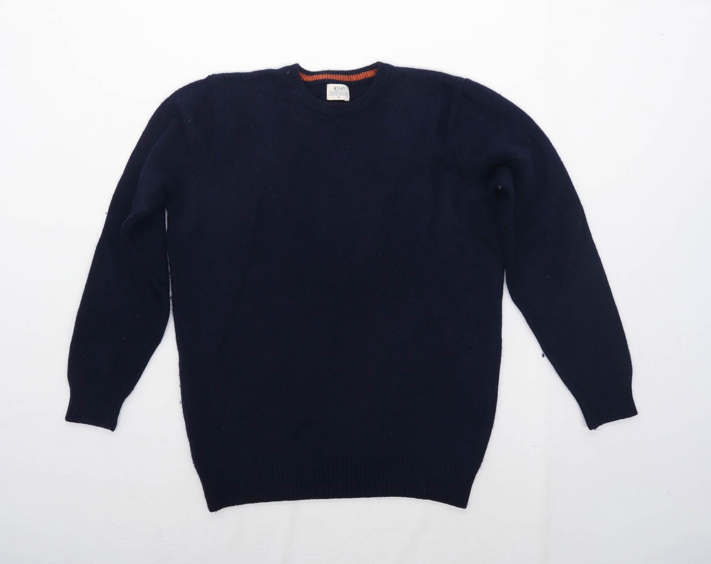 ACW85 Mens Size M Lambswool Blue Jumper