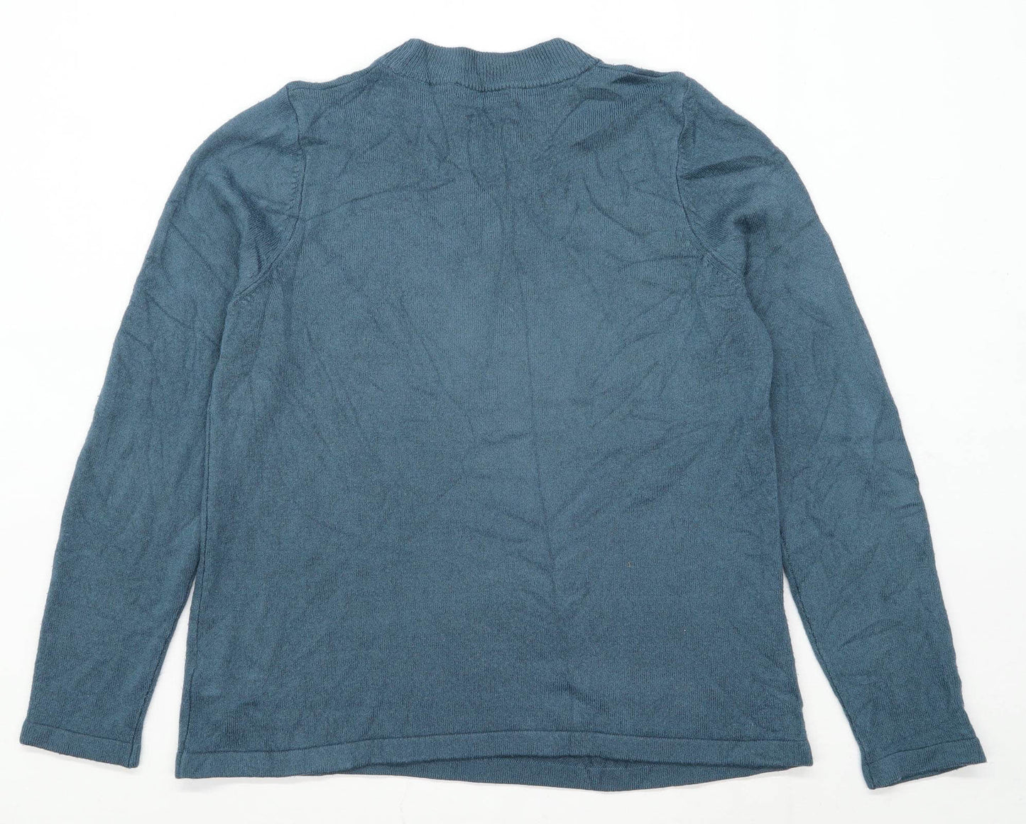 Marks & Spencer Womens Size 14 Blue Jumper (Regular)