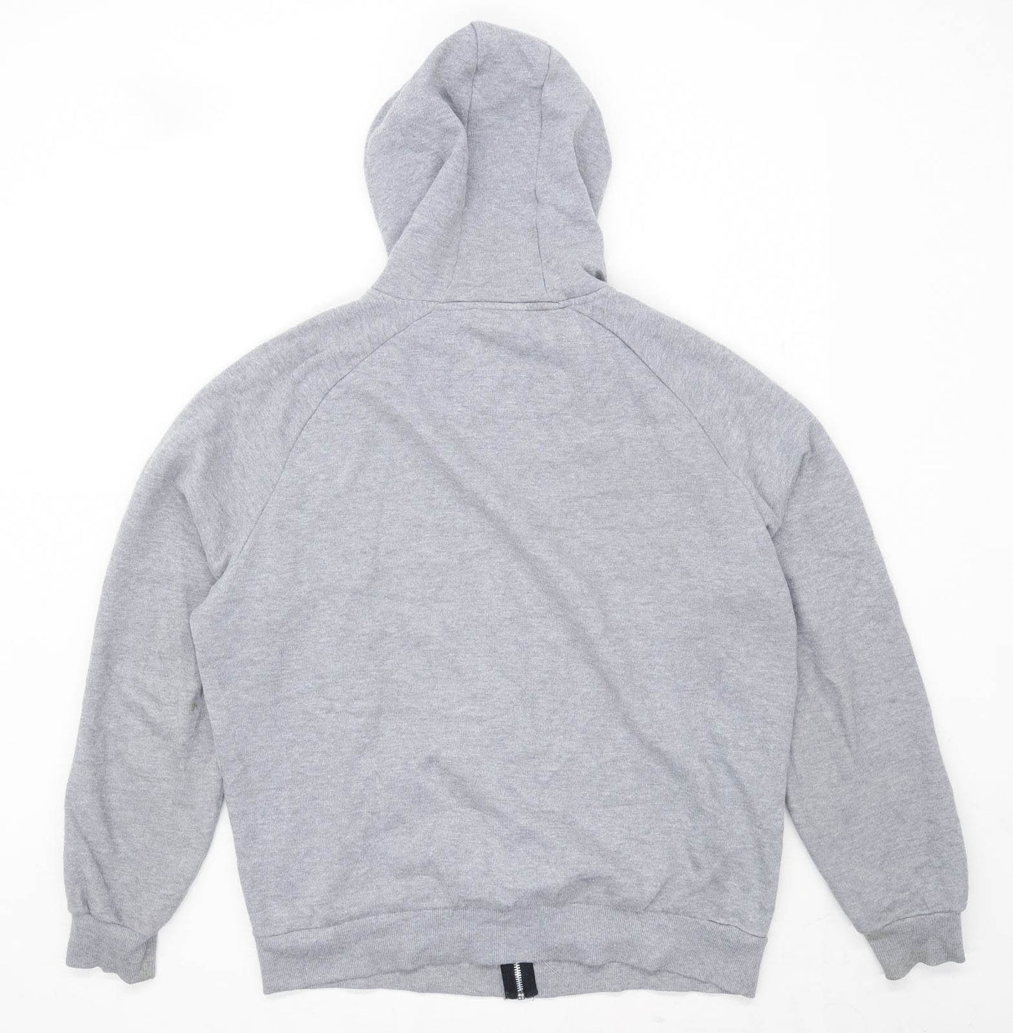 Cedarwood State Mens Size XL Cotton Blend Grey Zip Up Hoodie