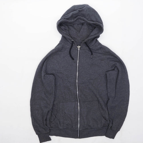 Cedarwood state Mens Size S Cotton Grey Hoodie