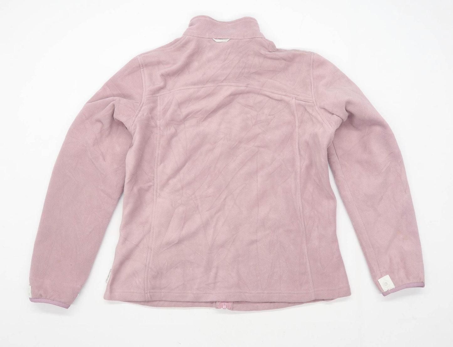 Quechua Womens Size XL Fleece Blend Salmon Full Zip Jacket