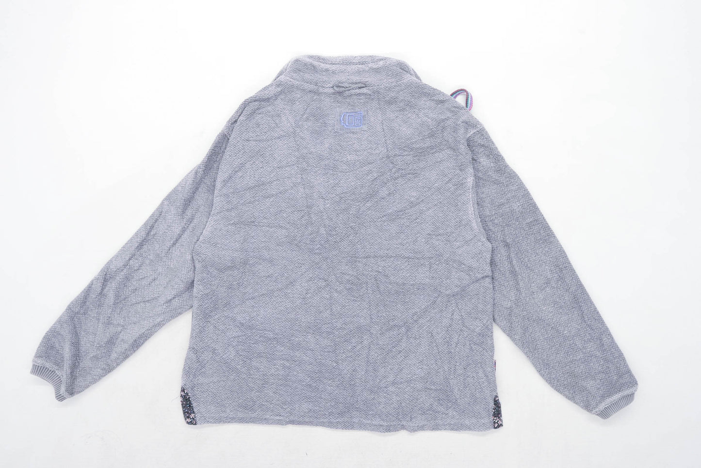 Deal Womens Size L Cotton Grey Sweatshirt (Regular)