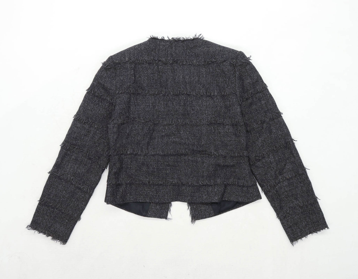 East Womens Size 12 Wool Blend Grey Jacket