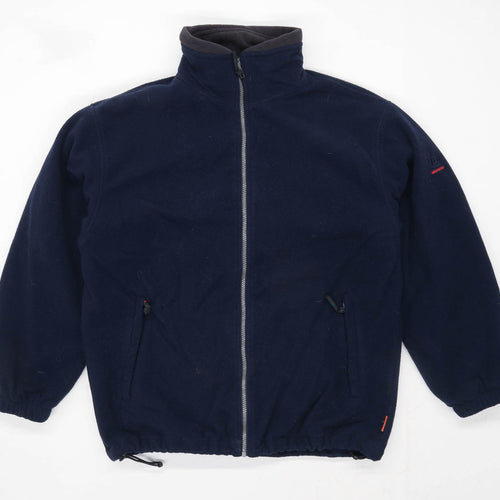 Wynnster Mens Size L Black Fleece Jacket