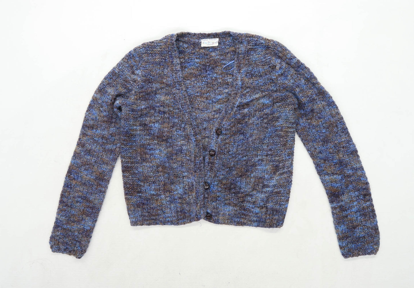 Marks & Spencer Womens Size 12 Blue Cardigan (Regular)