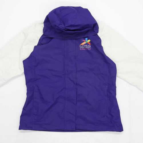 Arco Womens Size 12 Graphic Multi-Coloured European Championships Glasgow 2018 Coat