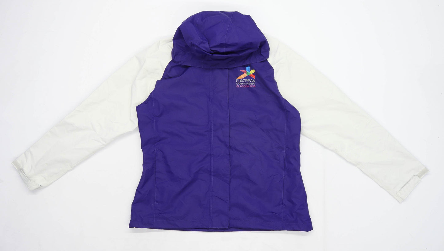 Arco Womens Size 12 Graphic Multi-Coloured European Championships Glasgow 2018 Coat