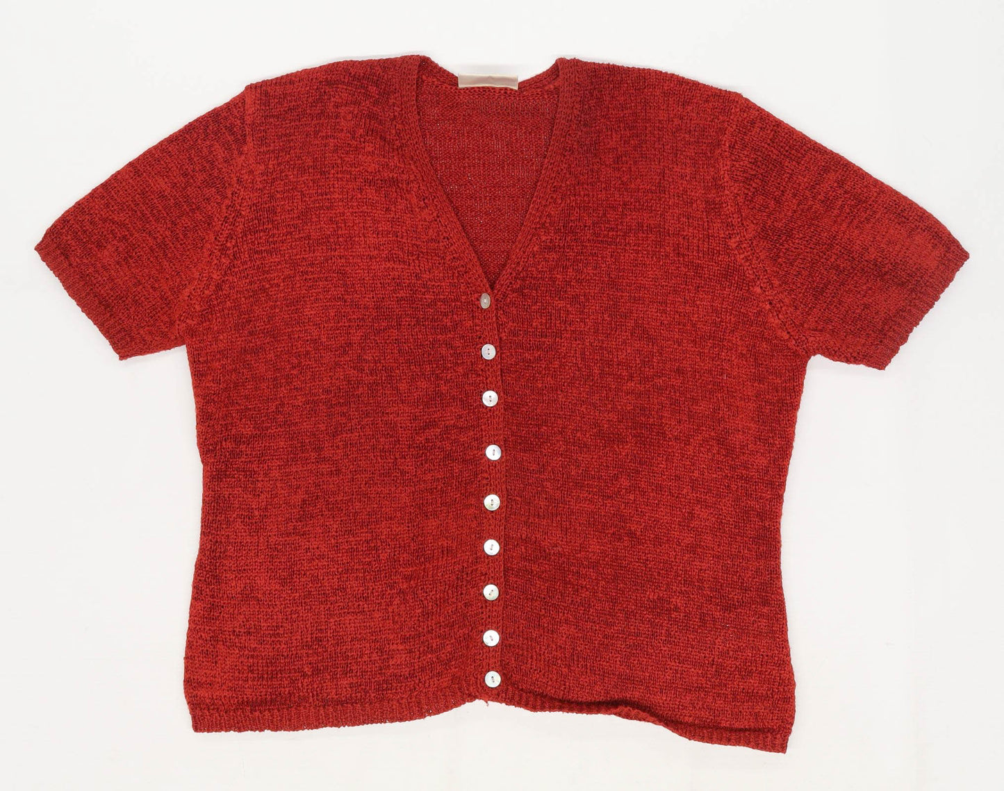 BHS Womens Size 18-20 Orange Cardigan (Regular)