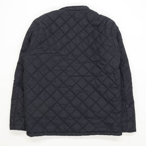 Cedarwood State Mens Size L Textured Black Quilted Jacket