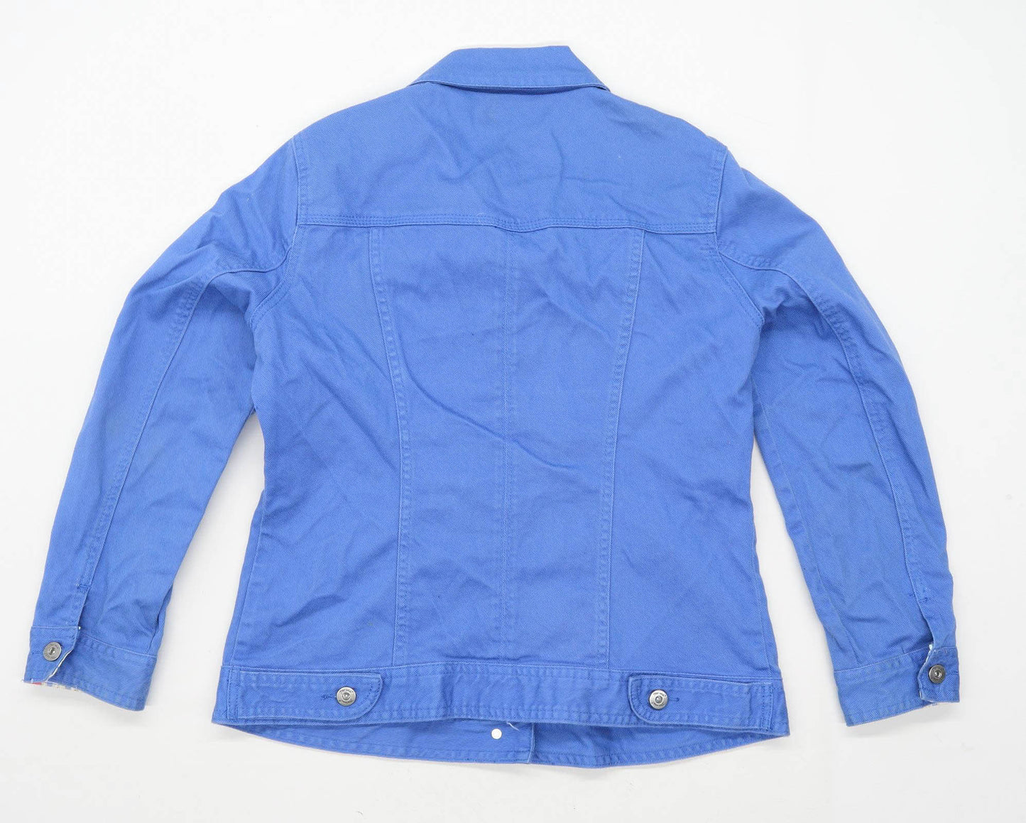 Per Una Womens Size 14 Denim Blue Lightweight Jacket