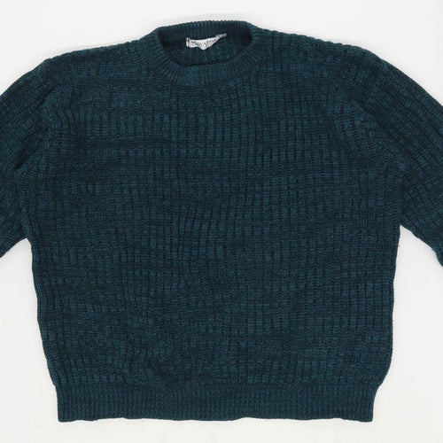 Savatini Mens Size M Teal Jumper