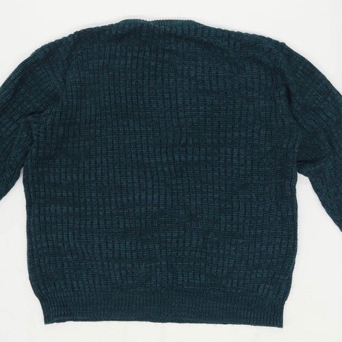 Savatini Mens Size M Teal Jumper